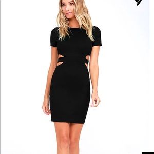 Lulus black body con dress size S